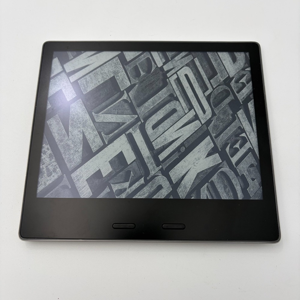 Amazon Kindle Oasis 10th Generation Gray Wi-Fi Cellular Tablet S8IN40 - Fair
